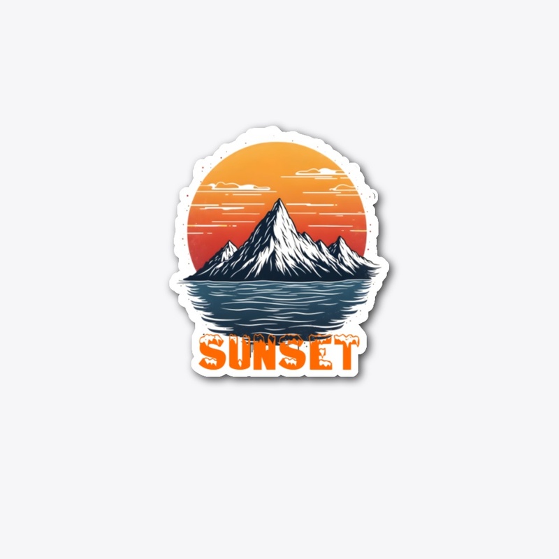Mountain Sunset Adventure Tee