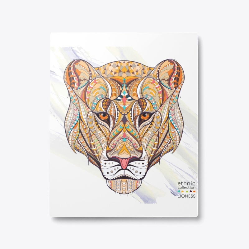 Ethnic Animal Collection: Lioness Graphi