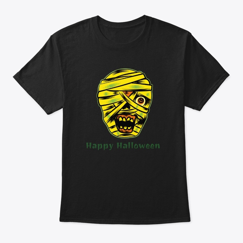 Happy Halloween with the mummy