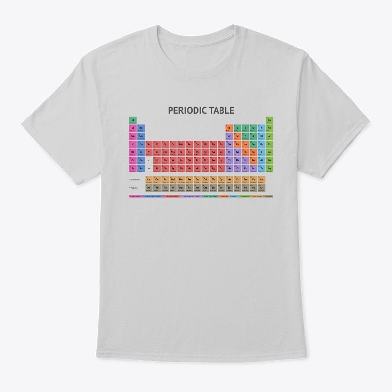 Periodic Table T-shirt (Light)