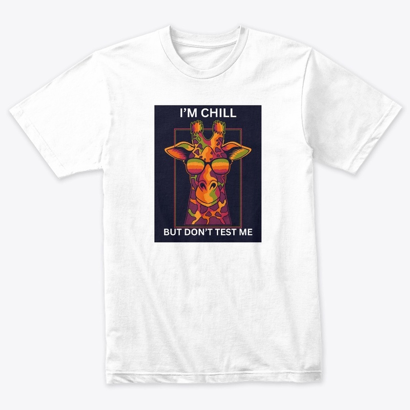 Orange Giraffe- Don't test me