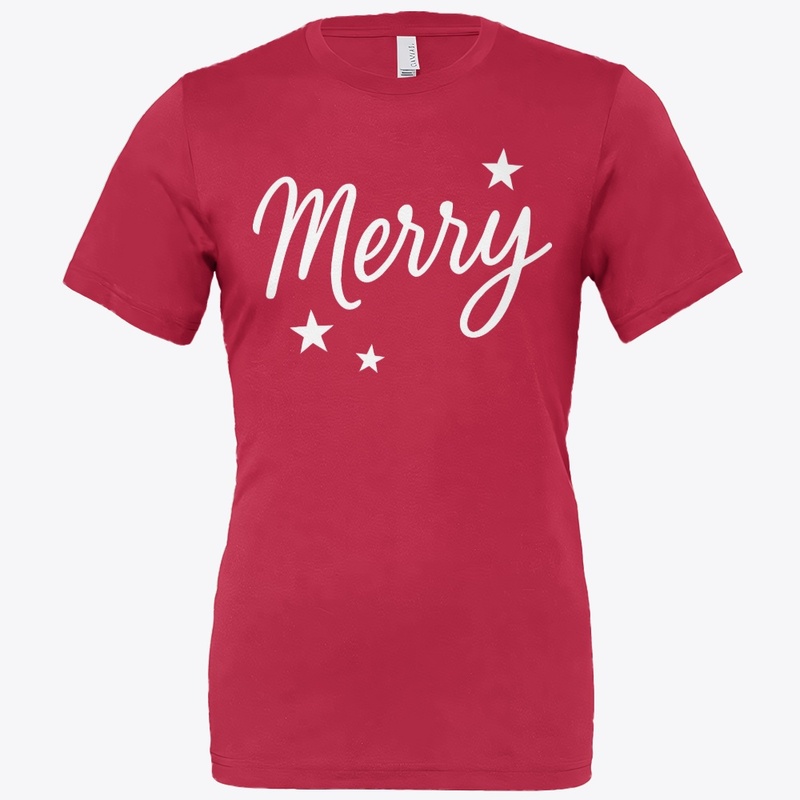 Merry – Christmas Script with Stars