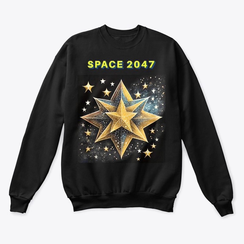 A large star design and smaller stars