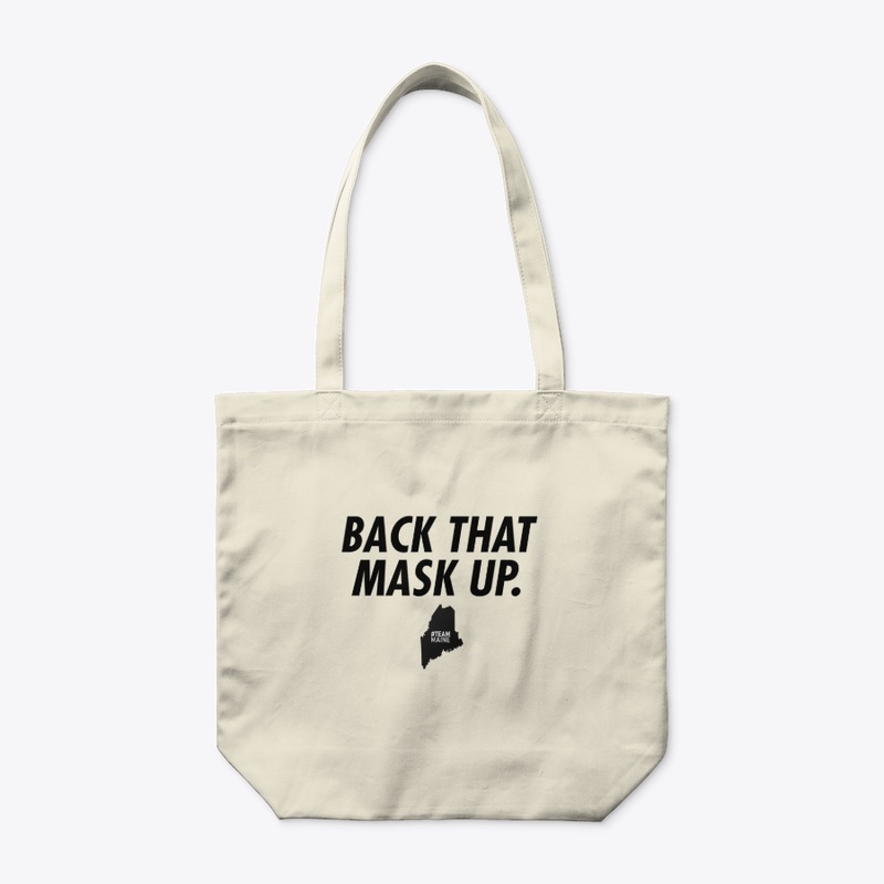 Team Maine - Back That Mask Up (Black)