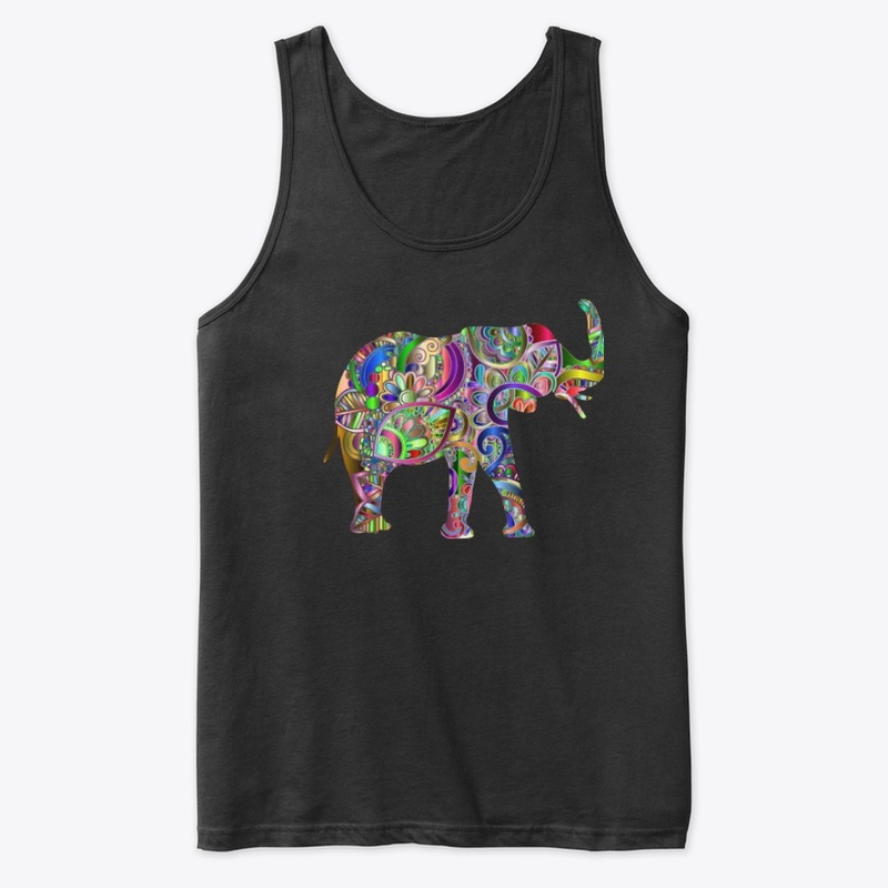 colorful elephant