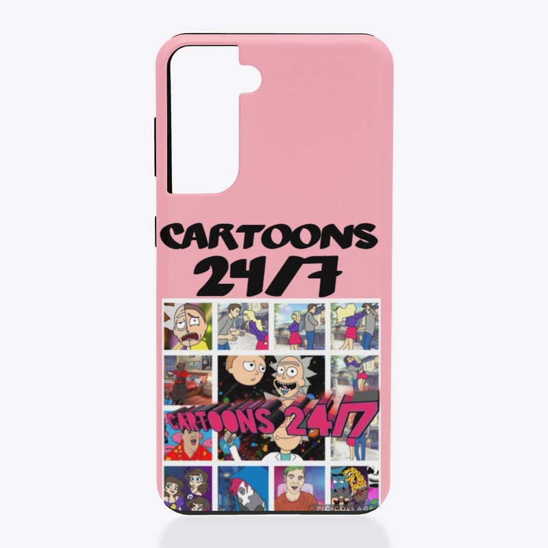 cartoons 24/7  Samsung  phone cases 