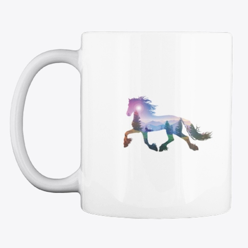 Horse in Trees