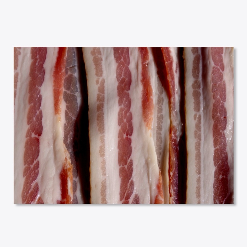 raw bacon