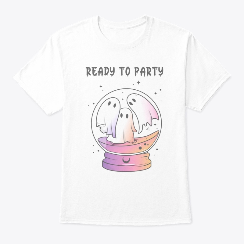Halloween Ghosts Ready To Party
