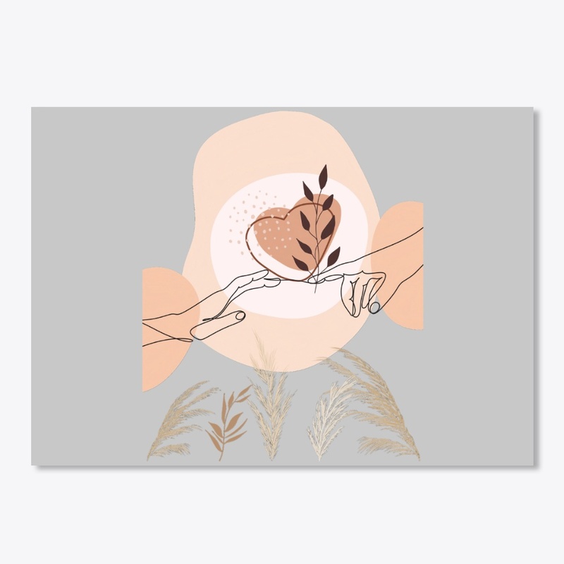 Lineal Art Drawing Couple Love