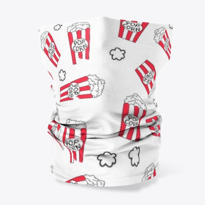 Popcorn Lover Neck Gaiter
