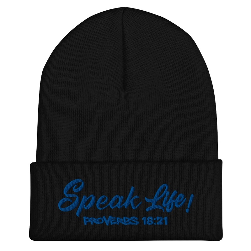 Speak Life!(Royal Blue Ink)