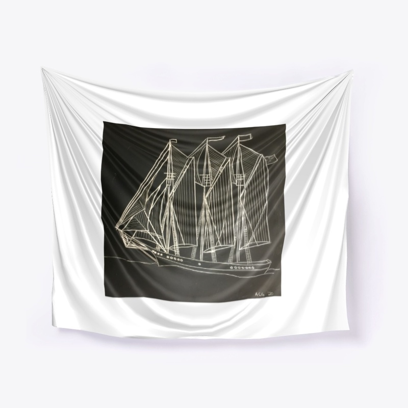 Three-Masted Schooner