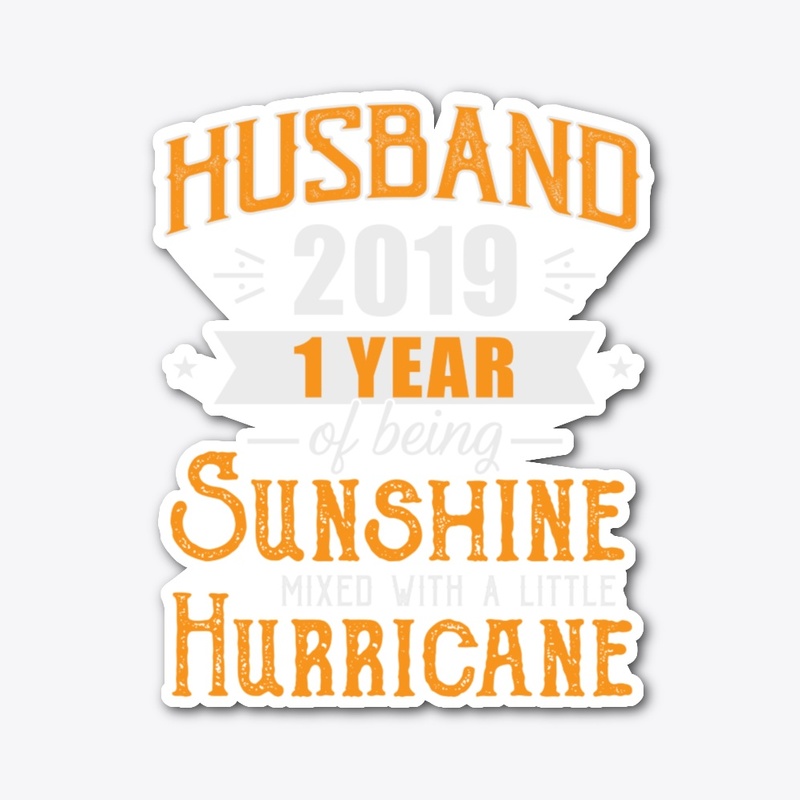 Husband 2019, 1st Wedding Anniversary