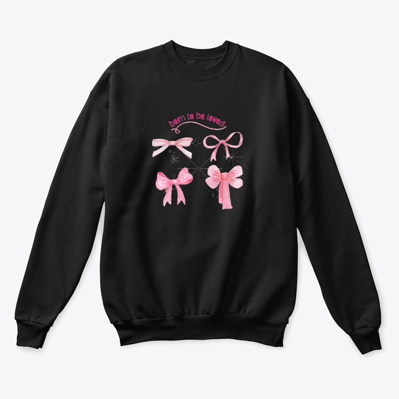 Cute Bow, Birthday Apparel, Casual Lay