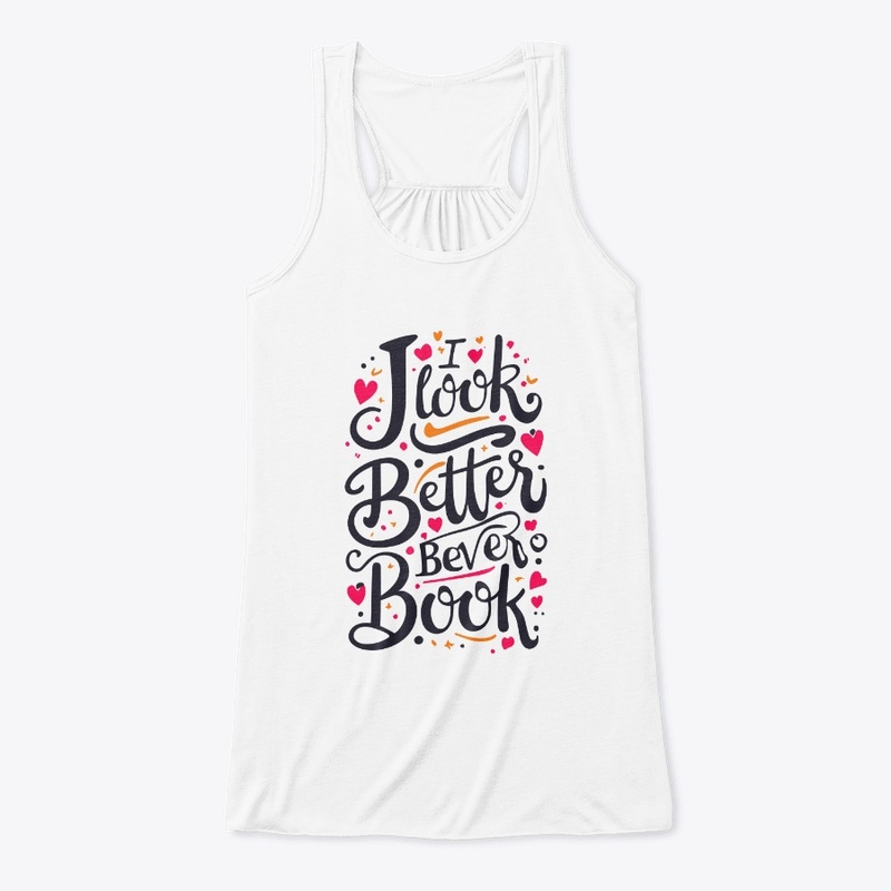 i look better bent over a book