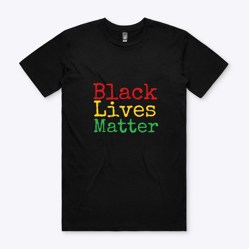 Black Lives Matter- Red, Yellow, Green