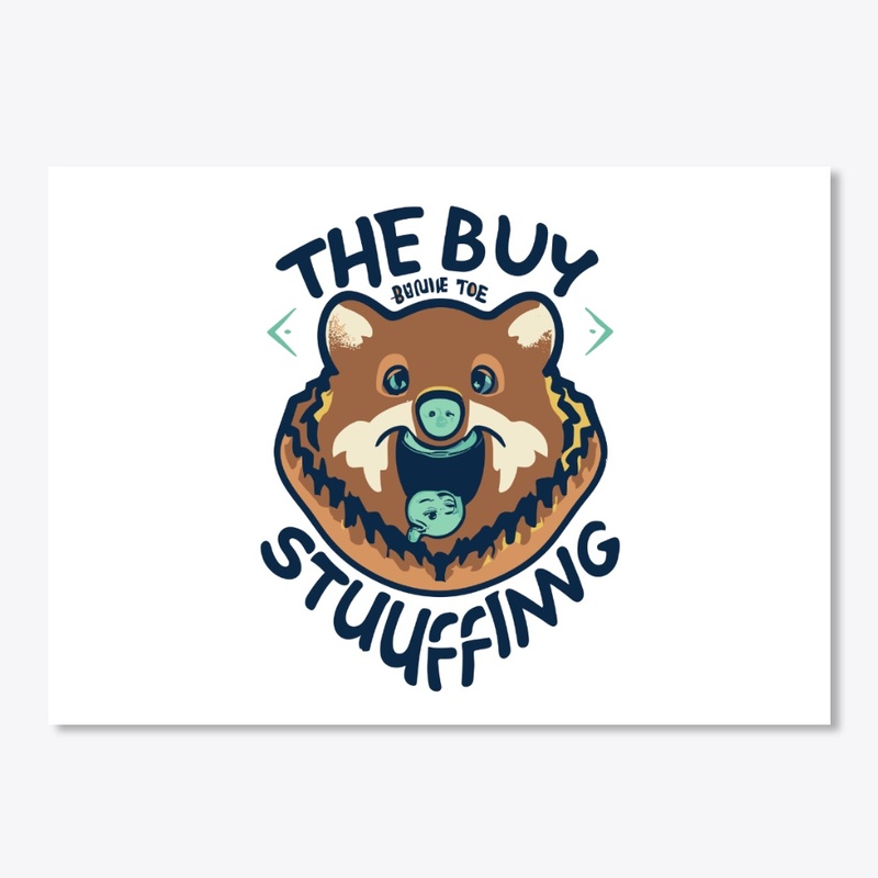 The buy behind the stuffing