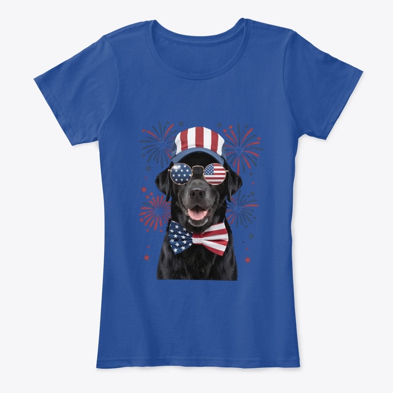 Patriotic Labrador