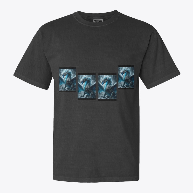 Classic dragon full hands T-shirt