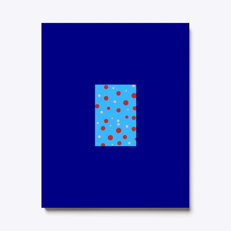 Polka print design 