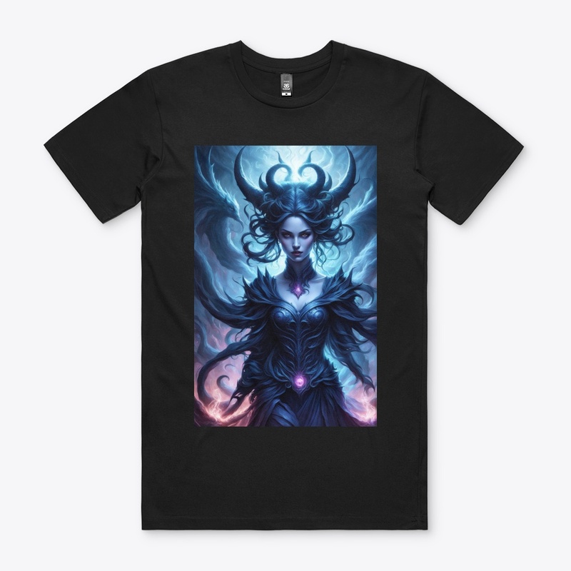 Enigmatic Dark Sorceress