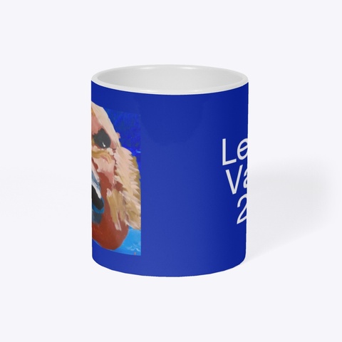 Lennon V Royal Blue T-Shirt Right