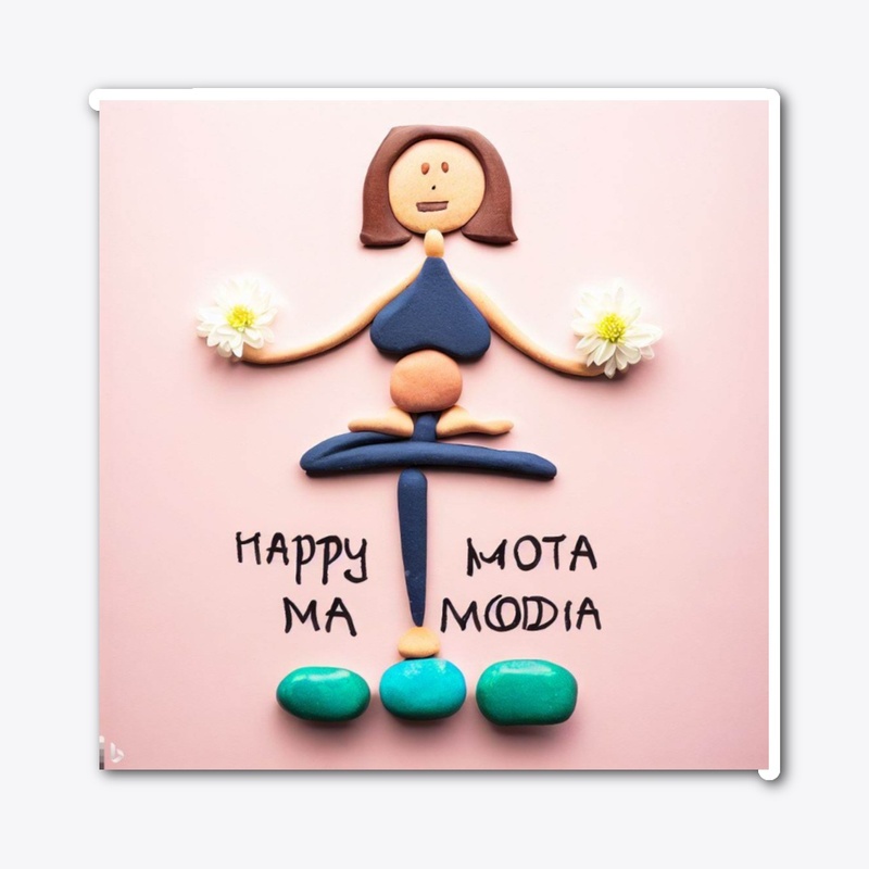 Zen Mama Happy Mother's Day Yoga Design