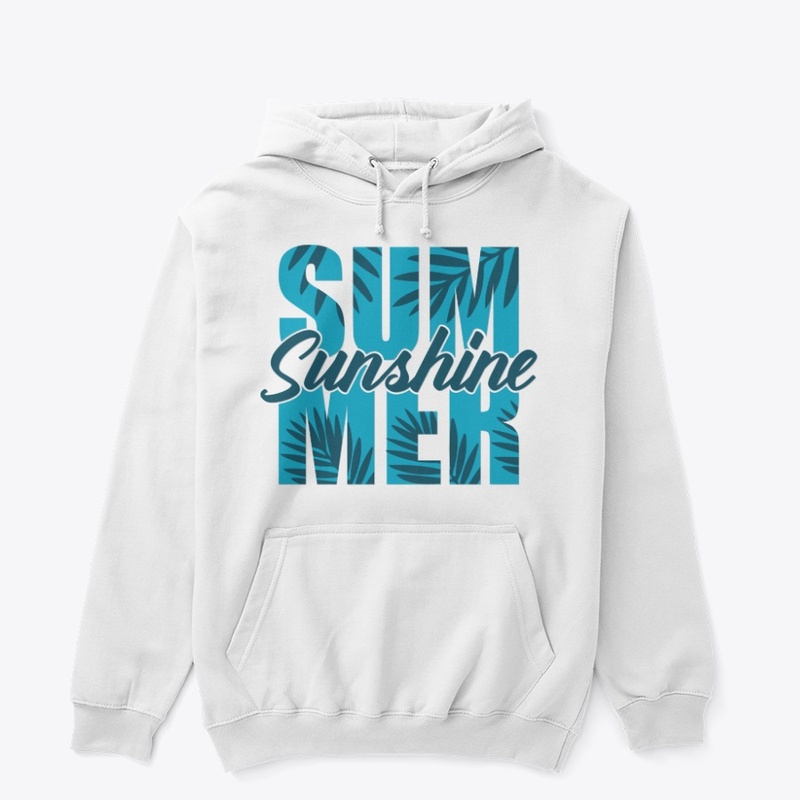 Modern Summer Sunshine Typography Trendy