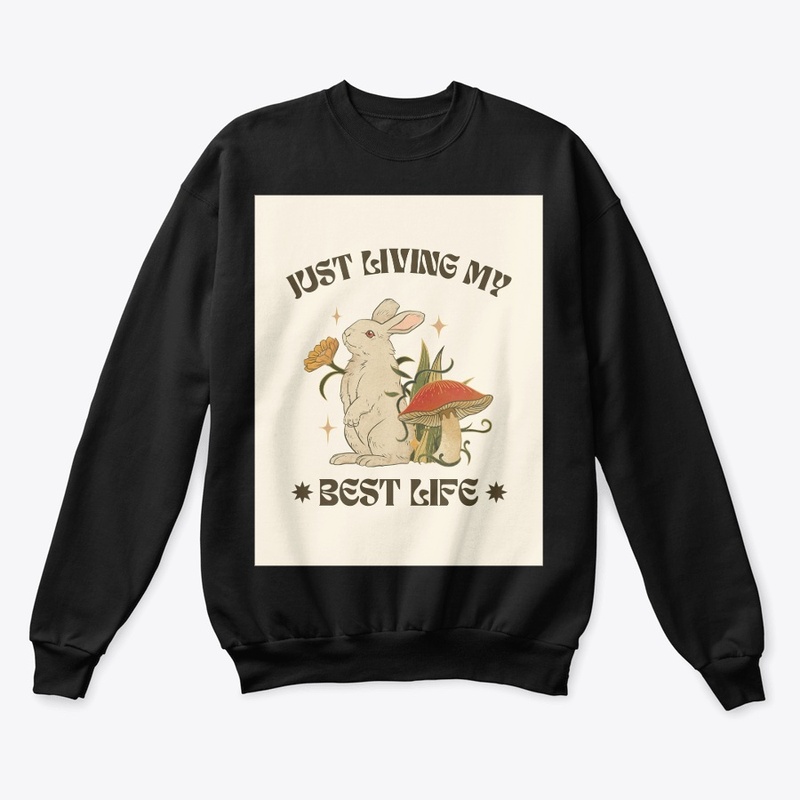Just living my best life t-shirt design 