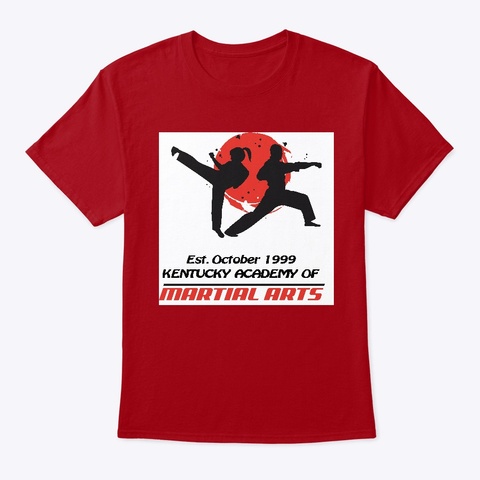 Kama 2019 Shirt's And More! Deep Red T-Shirt Front