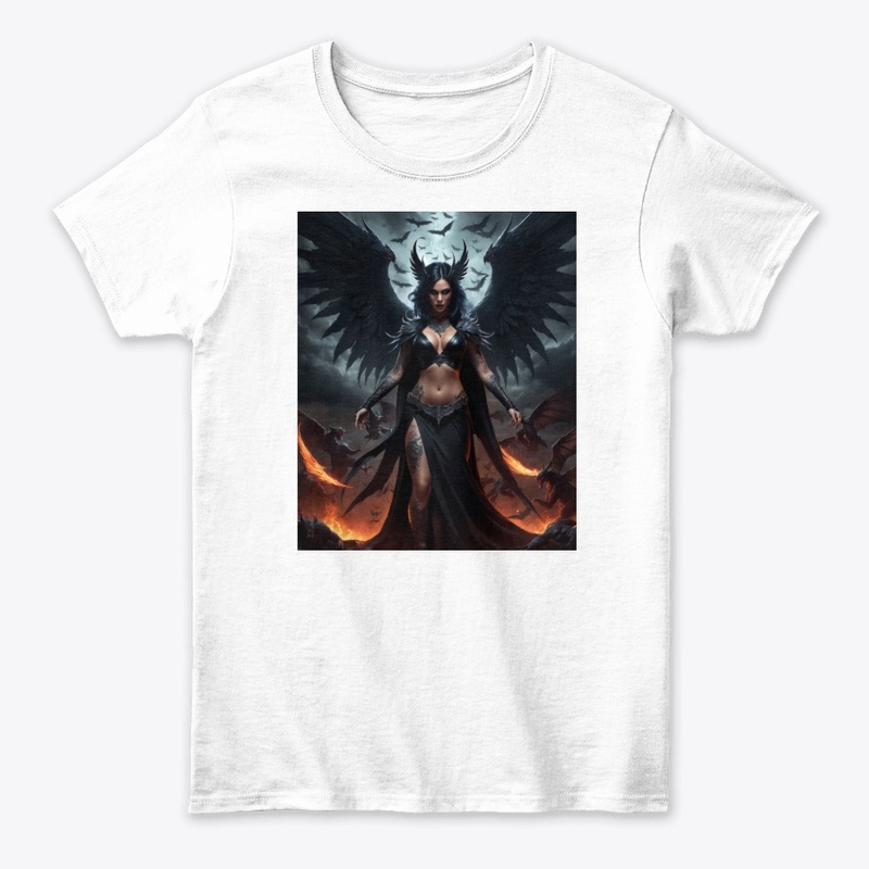 Fierce Winged Demoness Unleashed