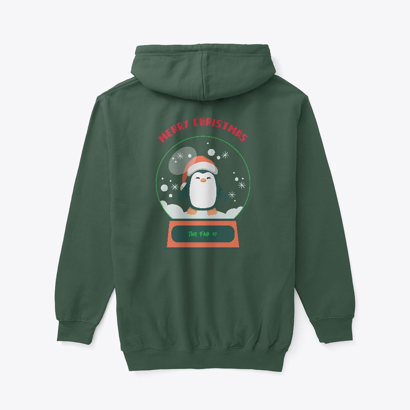 The Fab 10 Christmas Pinguin logo 2