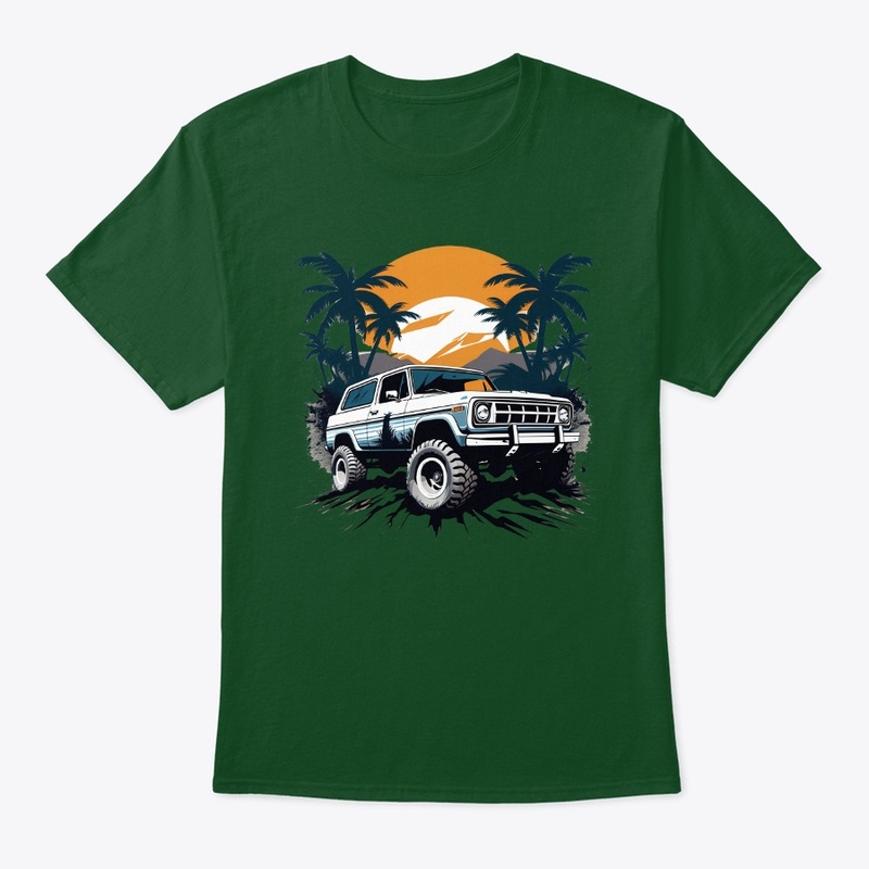 Road Car Graphic T-shirt