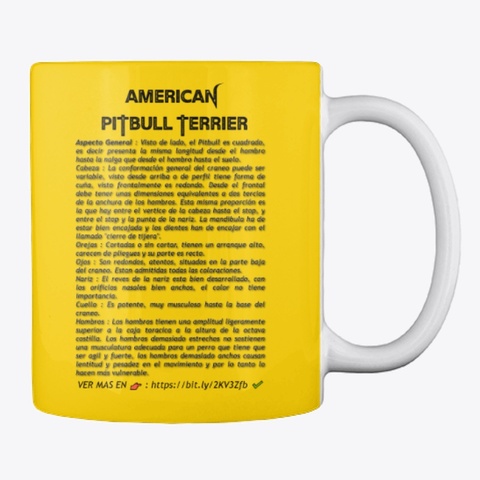 Coleccion Apbt. 🐕 ✔️ Lemon Yellow Camiseta Back