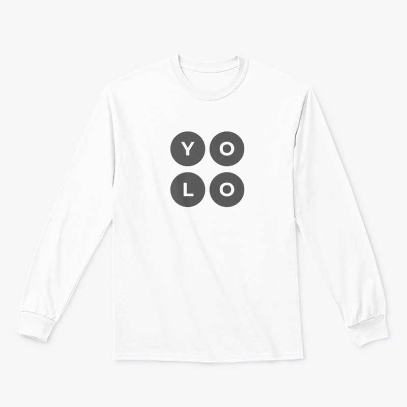 Simple You Only Live Once design t-shirt
