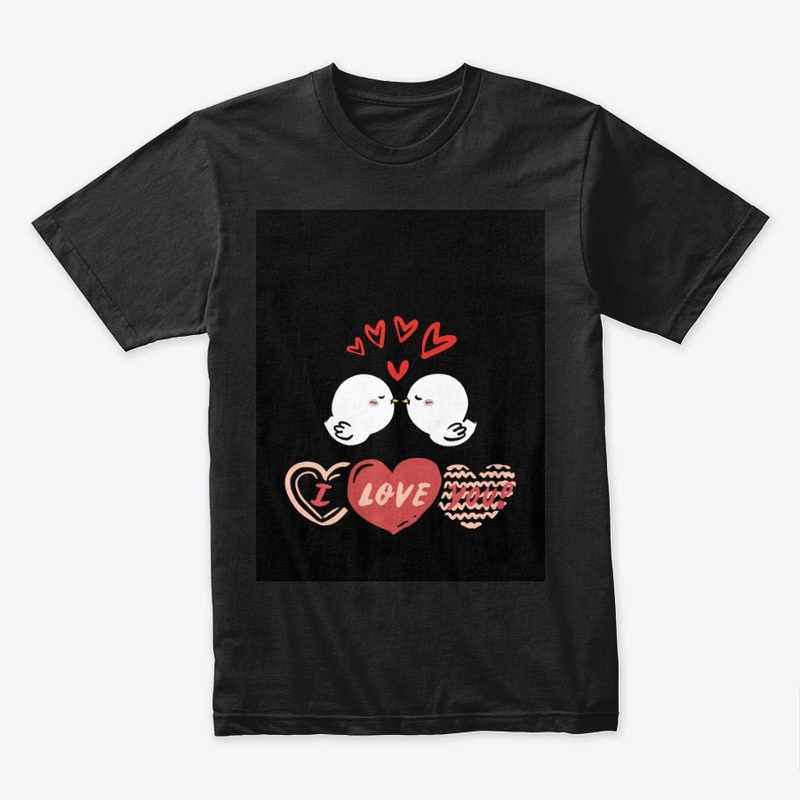 Love Bird print t-shirts 