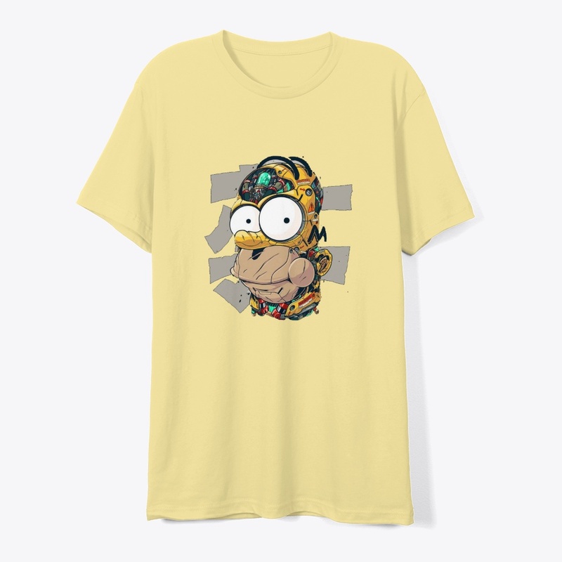 Playful Cartoon Character Print