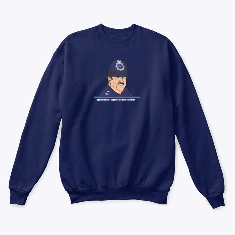 Sgt Dave Thin Blue Line Sweatshirt 2