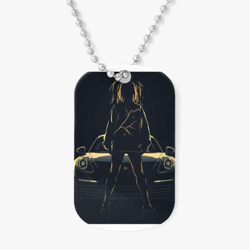 a doll woman in oversized streetwear