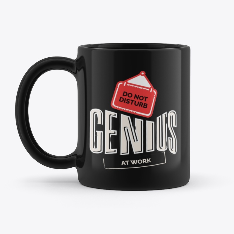 DND Genius At Work Tee