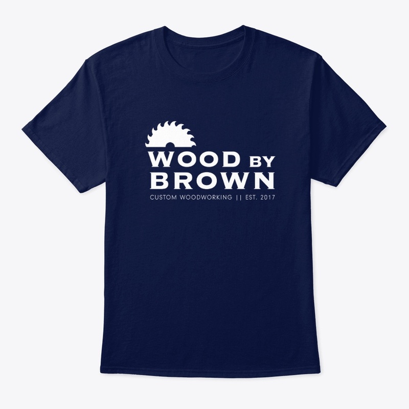 Wood By Brown White Logo Collection
