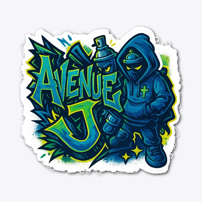 Avenue J Graffiti T-Shirt