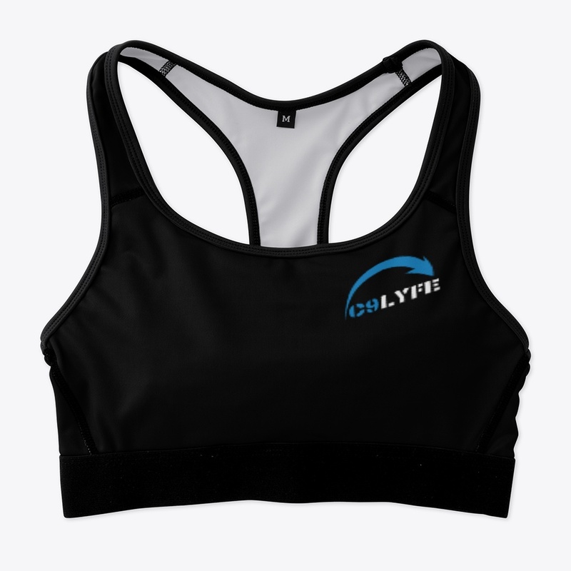 Sports Bra- White Logo