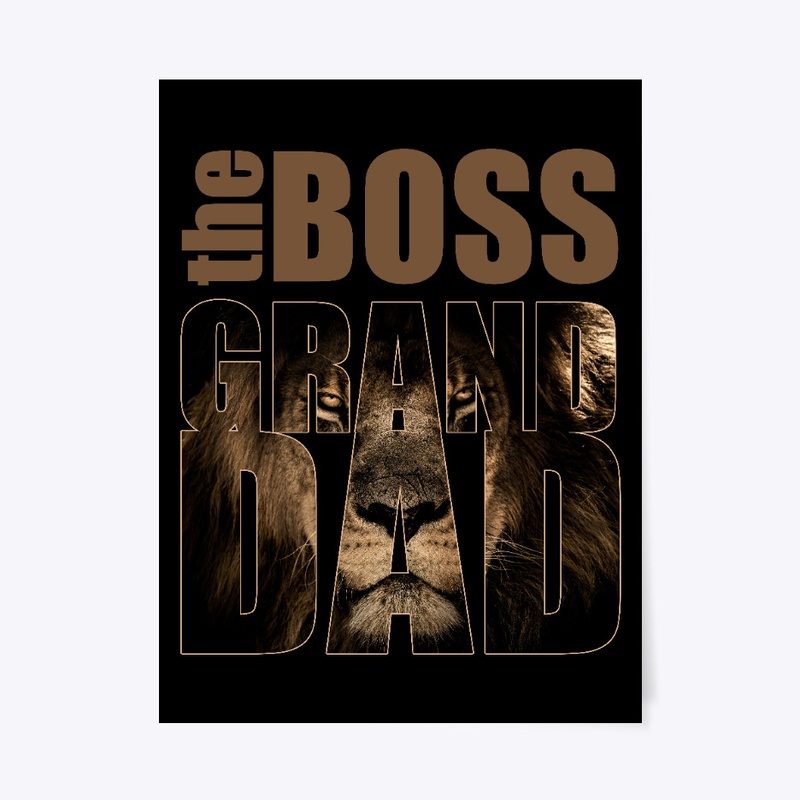 The Boss Granddad Father Day Gift