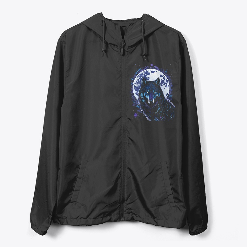 Wolf in Moonbeams