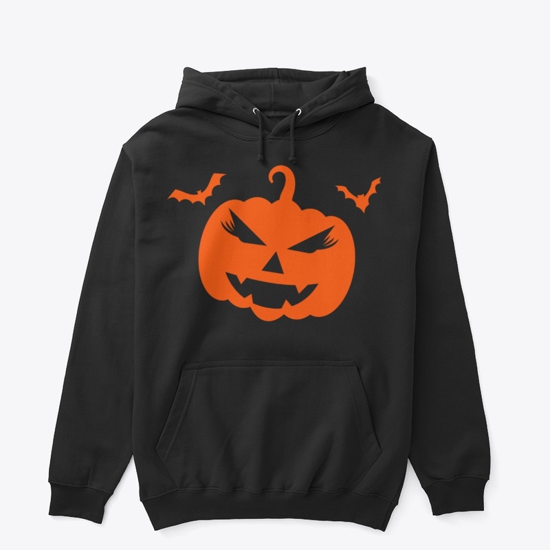 Halloween Pumkin Design for Girls