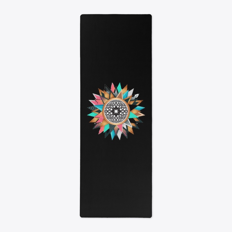 Abstract Sun With A Celtic Knot