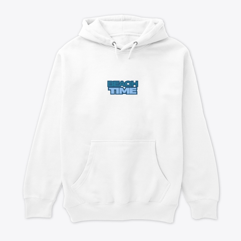 Beach Time teal and Blue letters
