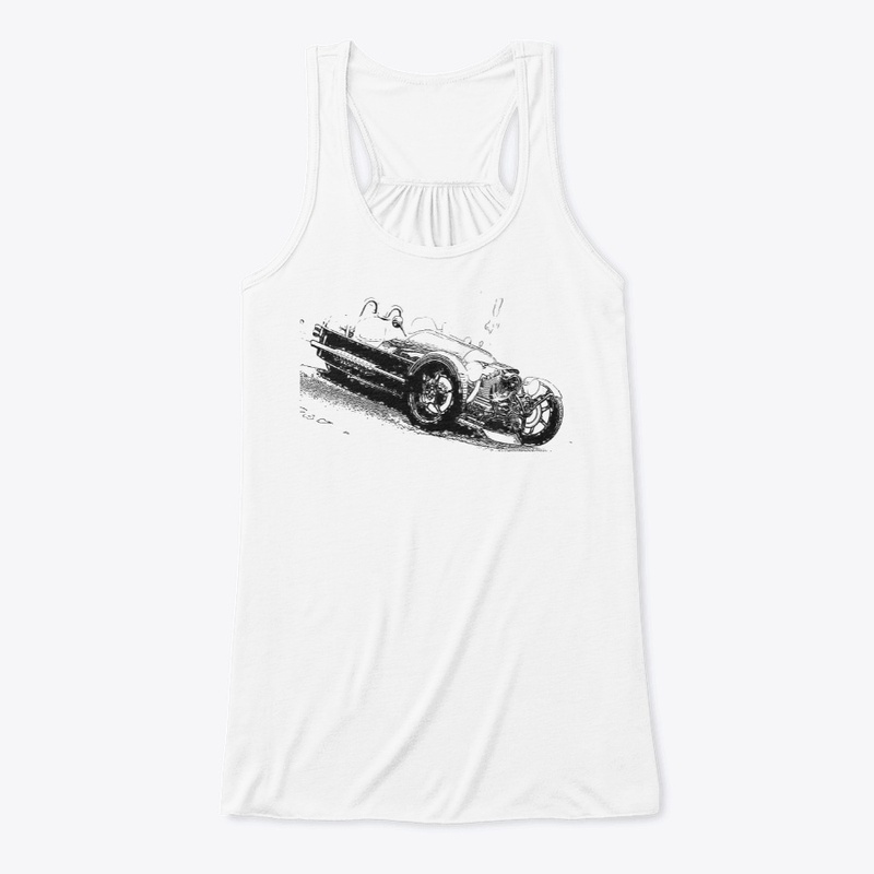 Morgan 3 Wheeler Wireframe